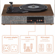 Aria record player with external speakers - CR7020A-GY4 | Gray Crosley Radio Europe