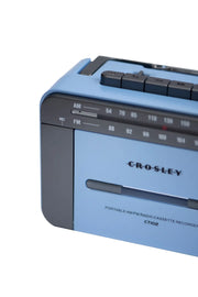 Cassette Player - CT102A-BG4 | Blue/Grey Crosley Radio Europe