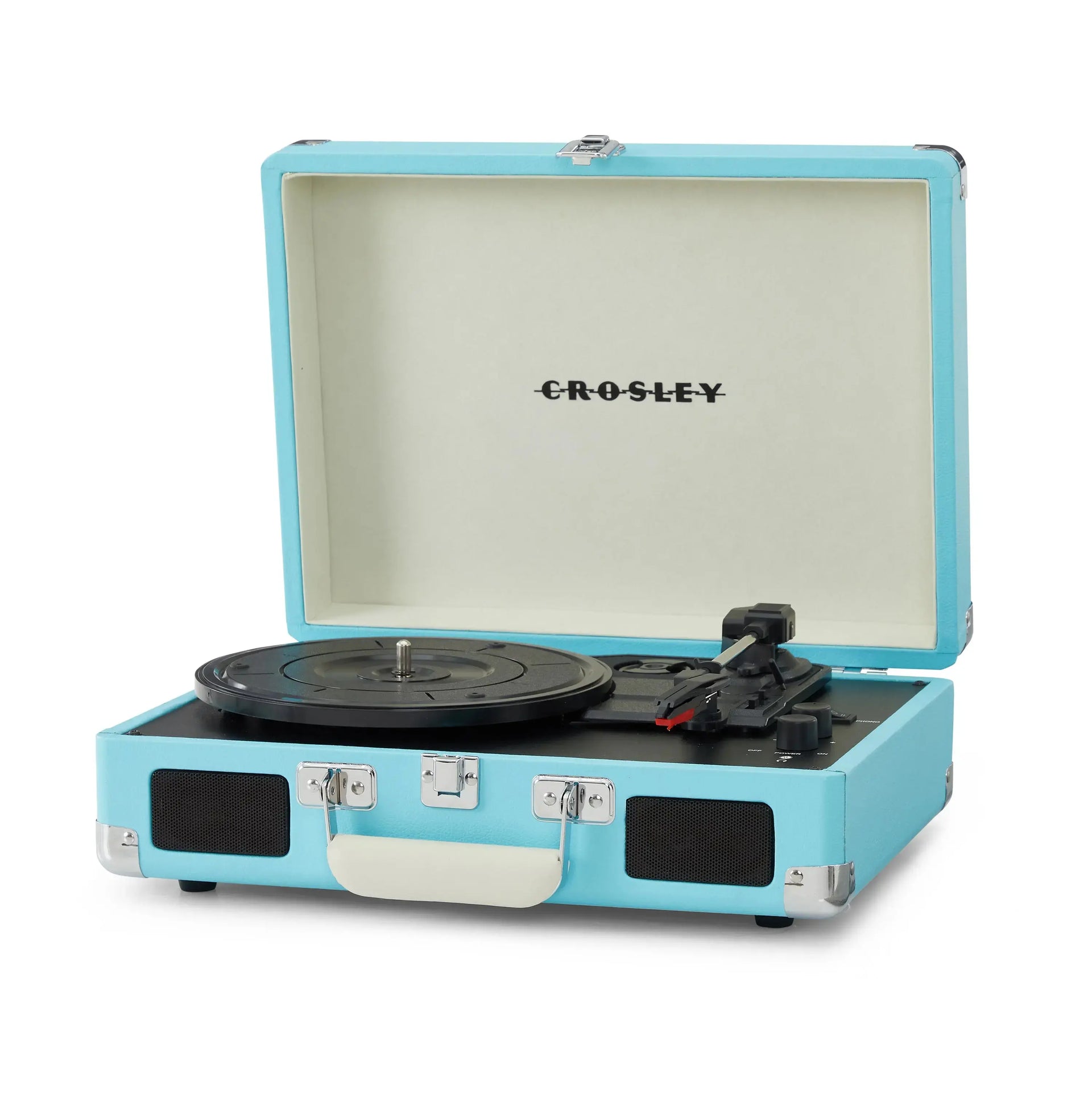 Cruiser Deluxe 1-Way Bluetooth Record Player - CR8005D-TU | Turquoise Crosley Radio Europe