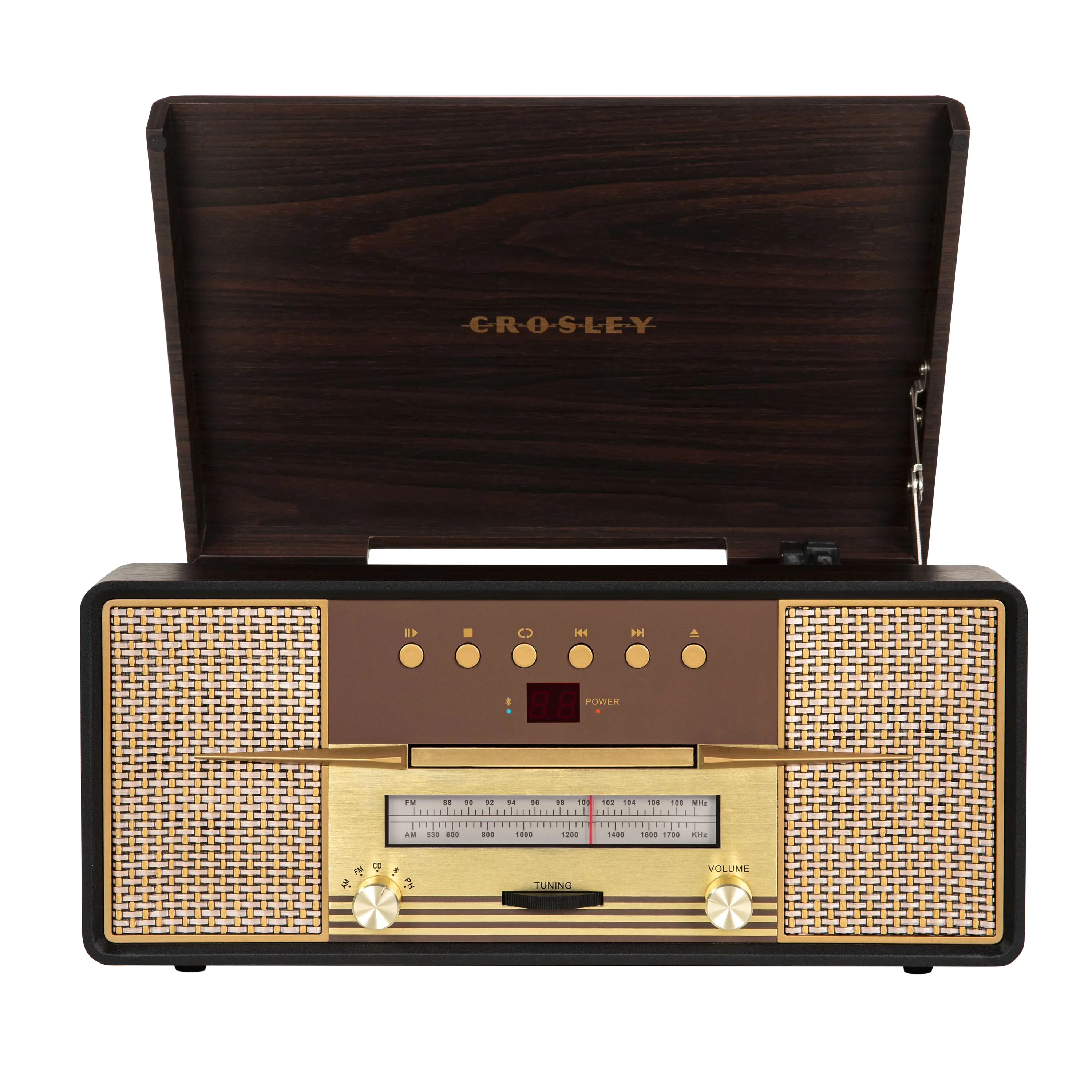 Crosley | Table de mixage Rhapsody - CR7016A-MA4 | Acajou