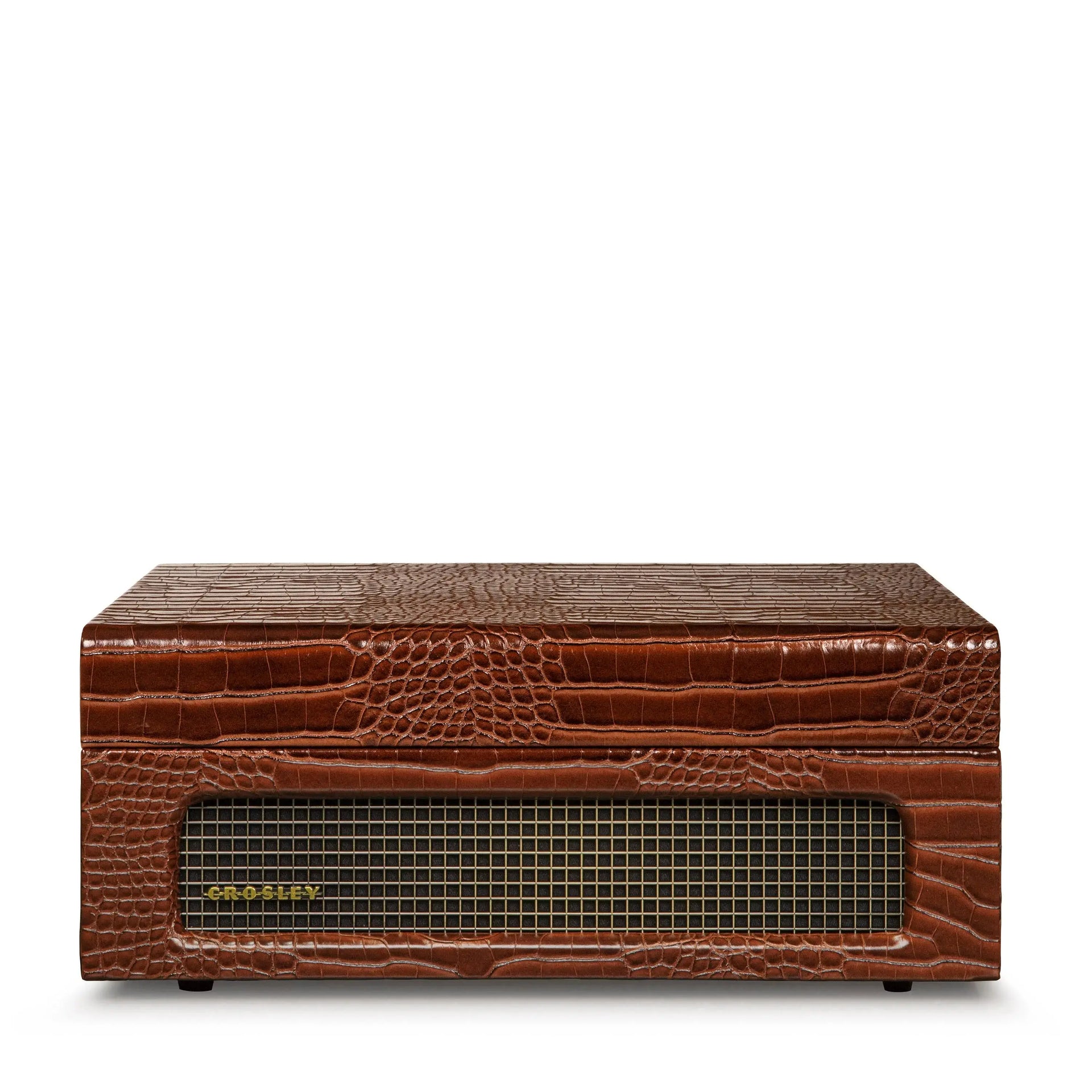 Voyager 2-Way Bluetooth record player - CR8017B-BR4 | Brown Croc Crosley Radio Europe