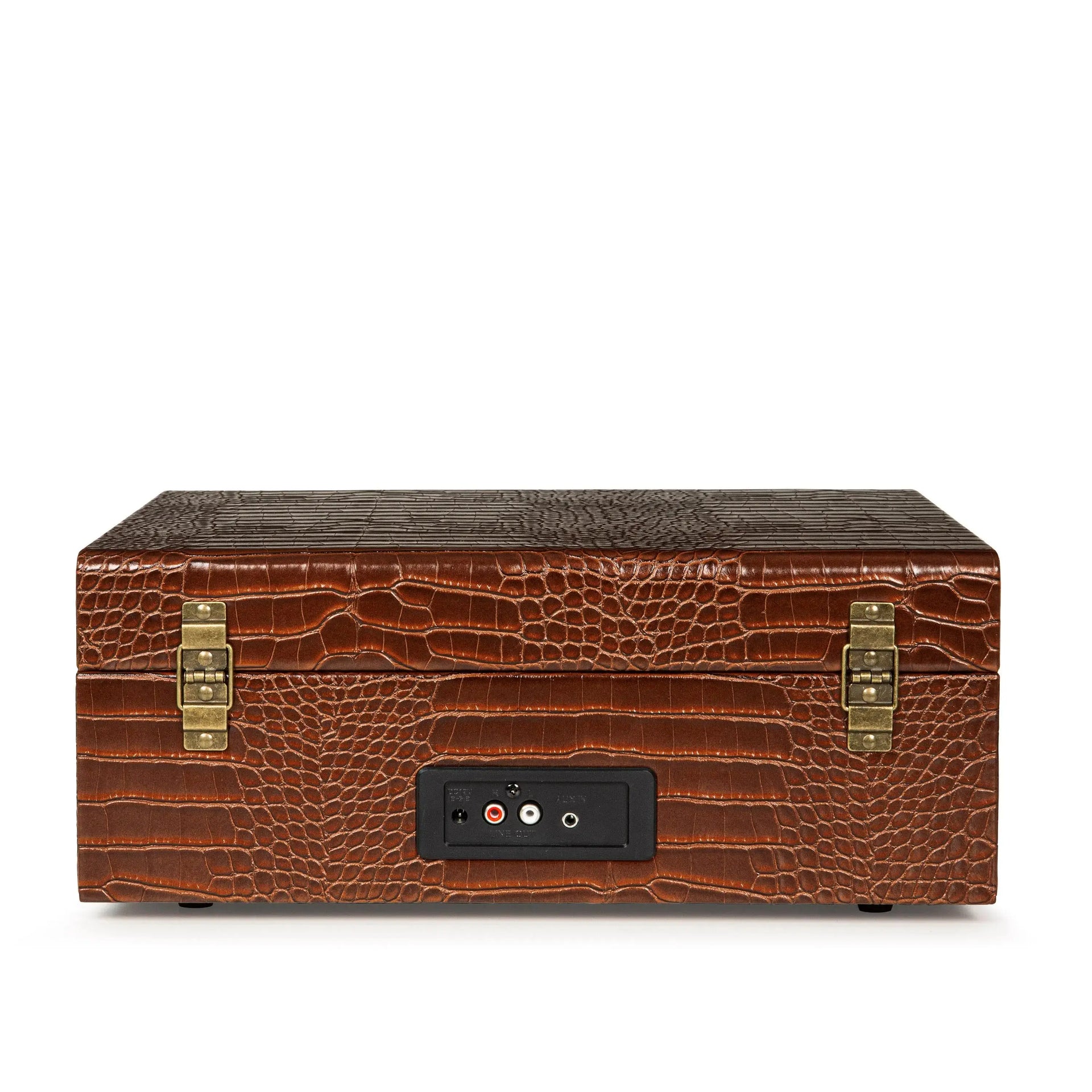 Voyager 2-Way Bluetooth record player - CR8017B-BR4 | Brown Croc Crosley Radio Europe