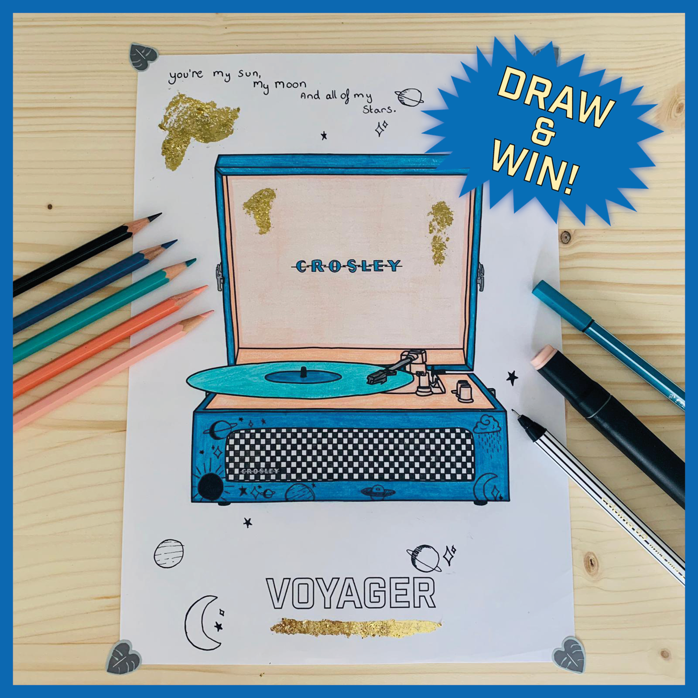 Crosley competition | Draw & Win! Crosley Radio Europe
