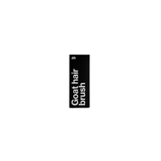 AM CLEAN SOUND black goat hair vinyl brush, front view