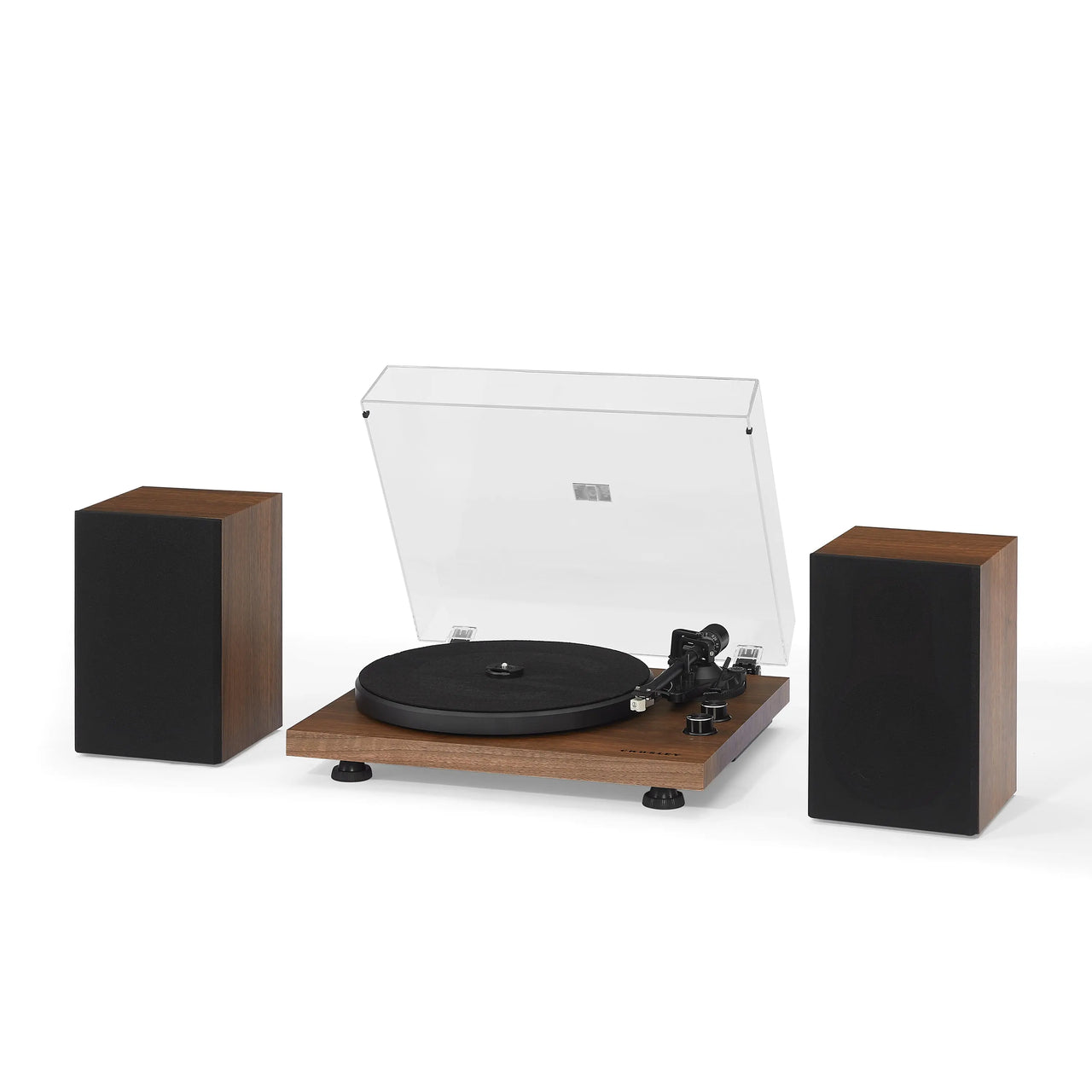 C62 Bluetooth record player with external speakers - C62C-WA4 | Walnut Crosley Radio Europe