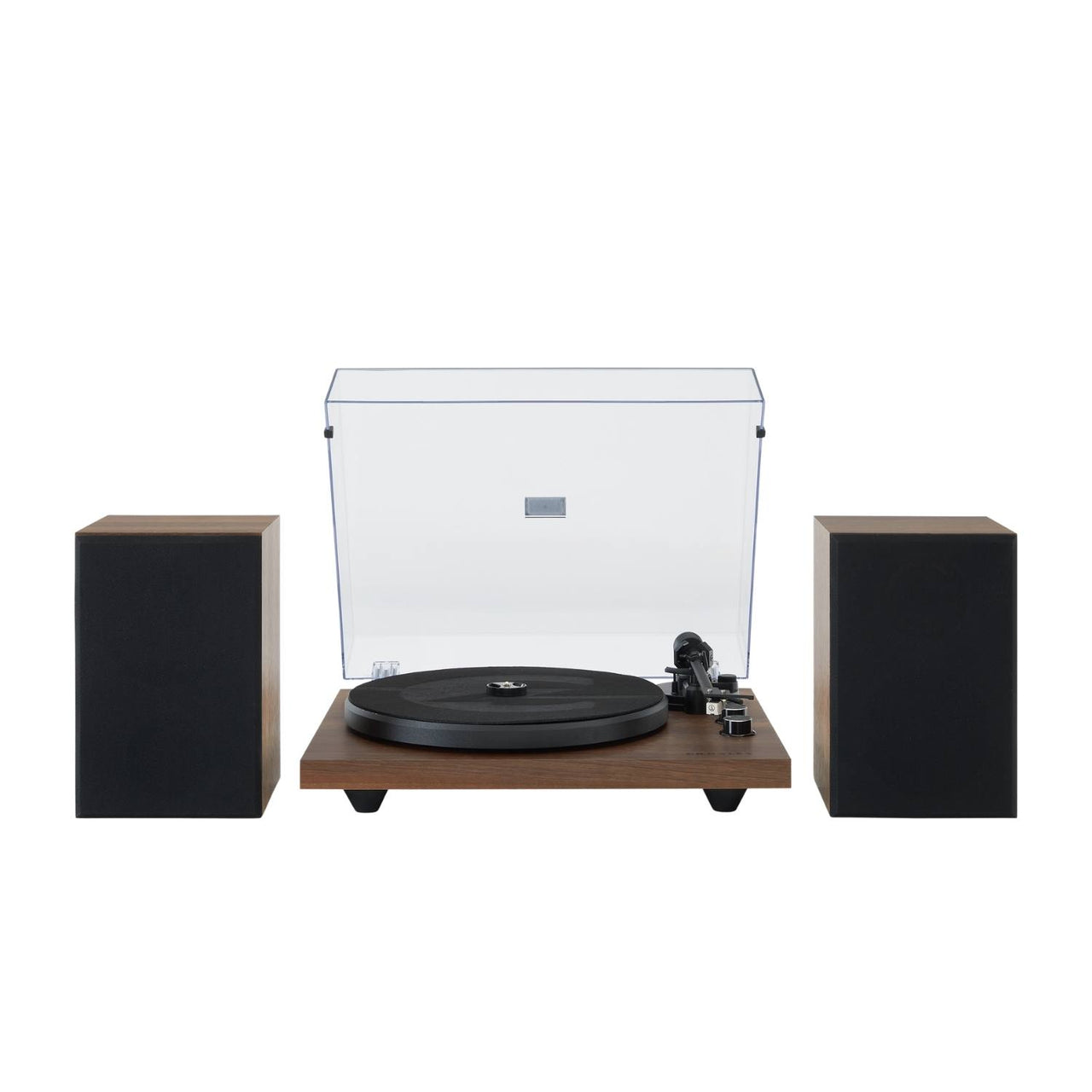 Record Player & Speaker Set + Vinyl Record Combo Deal