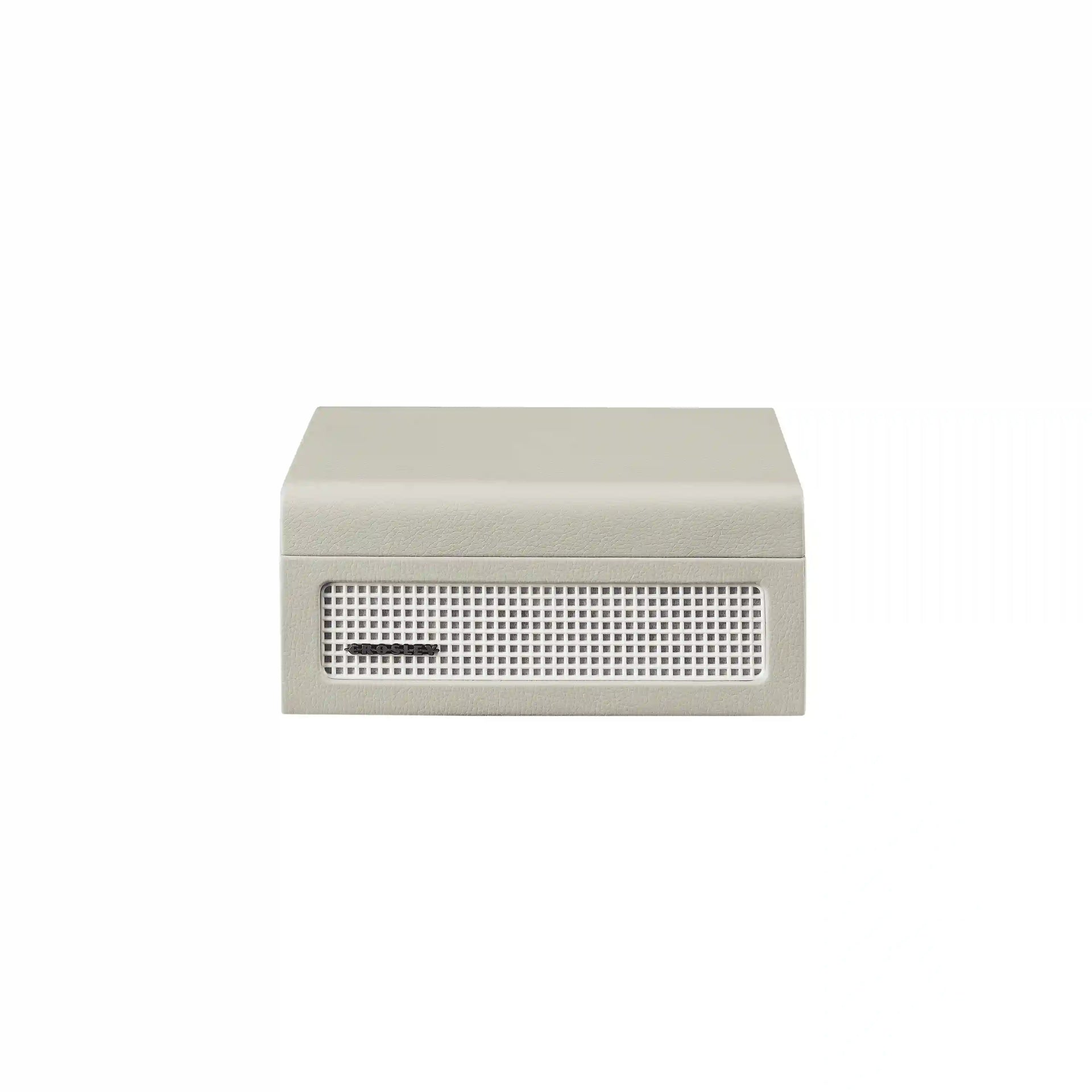 Crosley Voyager CD player in dune color with Bluetooth and FM radio, front view