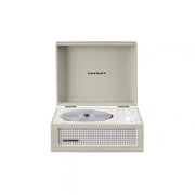 Crosley Voyager CD Player with Bluetooth and FM radio in Dune color, front view