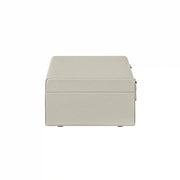 Crosley Voyager CD player with Bluetooth and FM radio in dune color, side view