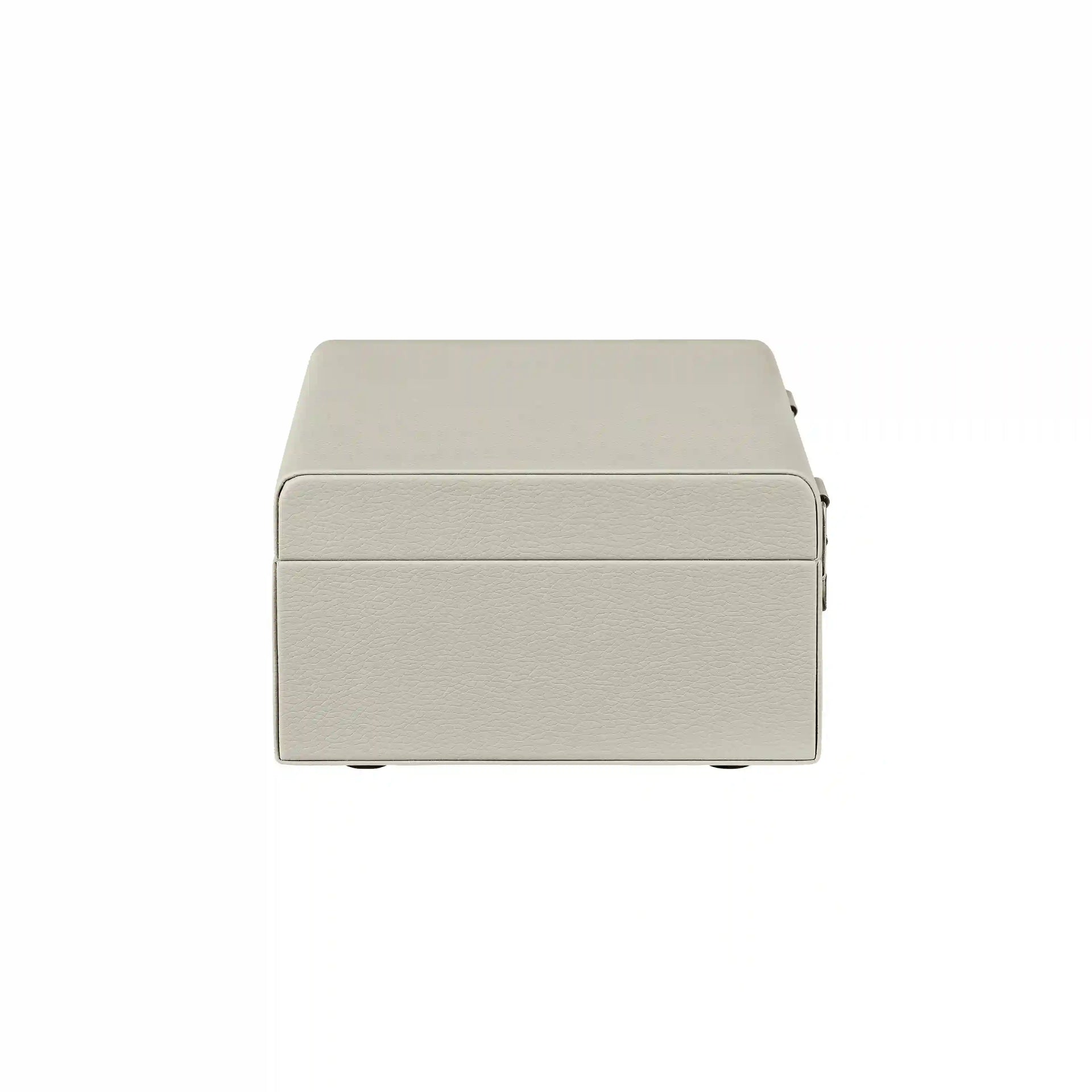 Crosley Voyager CD player with Bluetooth and FM radio in dune color, side view