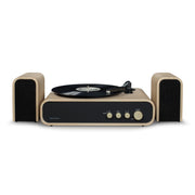 Crosley Gig Record Player With External Speakers in Natural wood