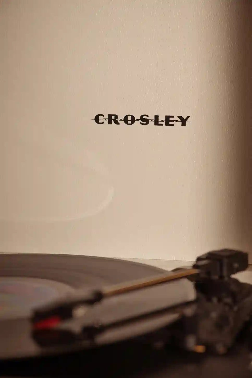 Crosley Cruiser Plus Bluetooth Record Player in White Sand 