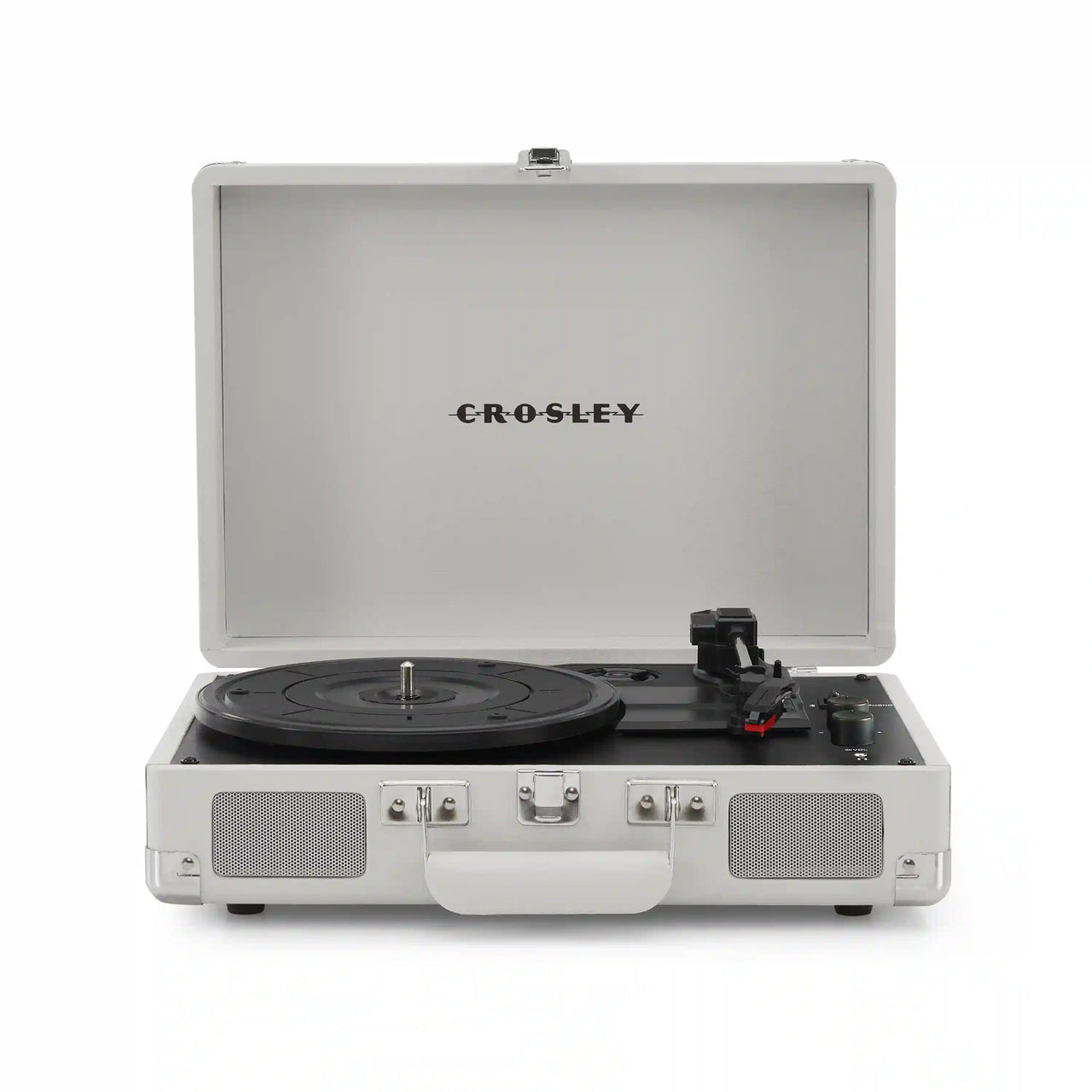 Crosley Cruiser Plus Bluetooth Record Player in White Sand 