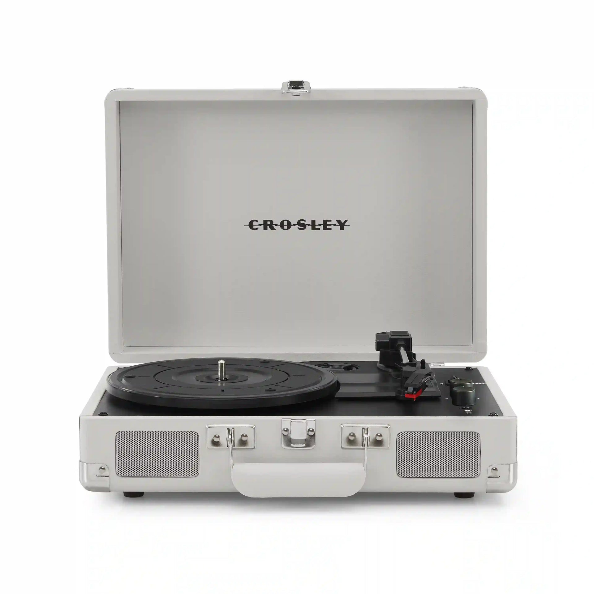 Crosley Cruiser Plus Bluetooth Record Player in White Sand 
