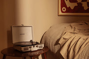 Crosley Cruiser Plus Bluetooth Record Player in White Sand 
