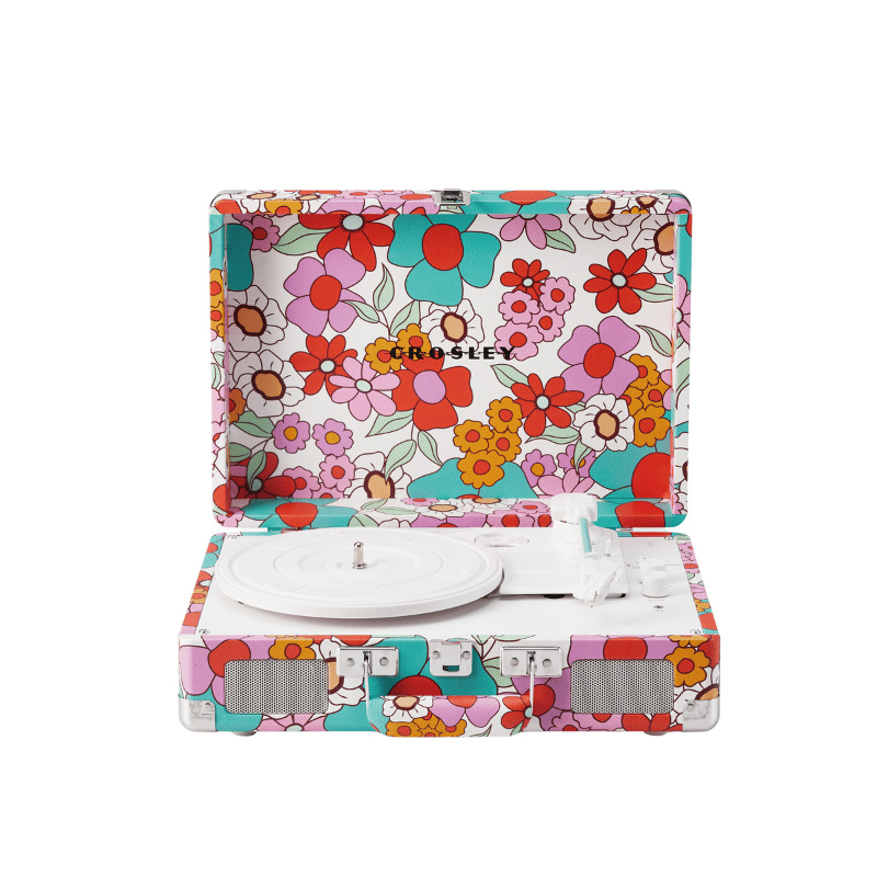 Cruiser Plus – Platine Vinyle Bluetooth Groovy Floral