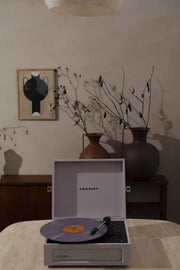 Crosley Voyager Bluetooth Record Player in Amethyst