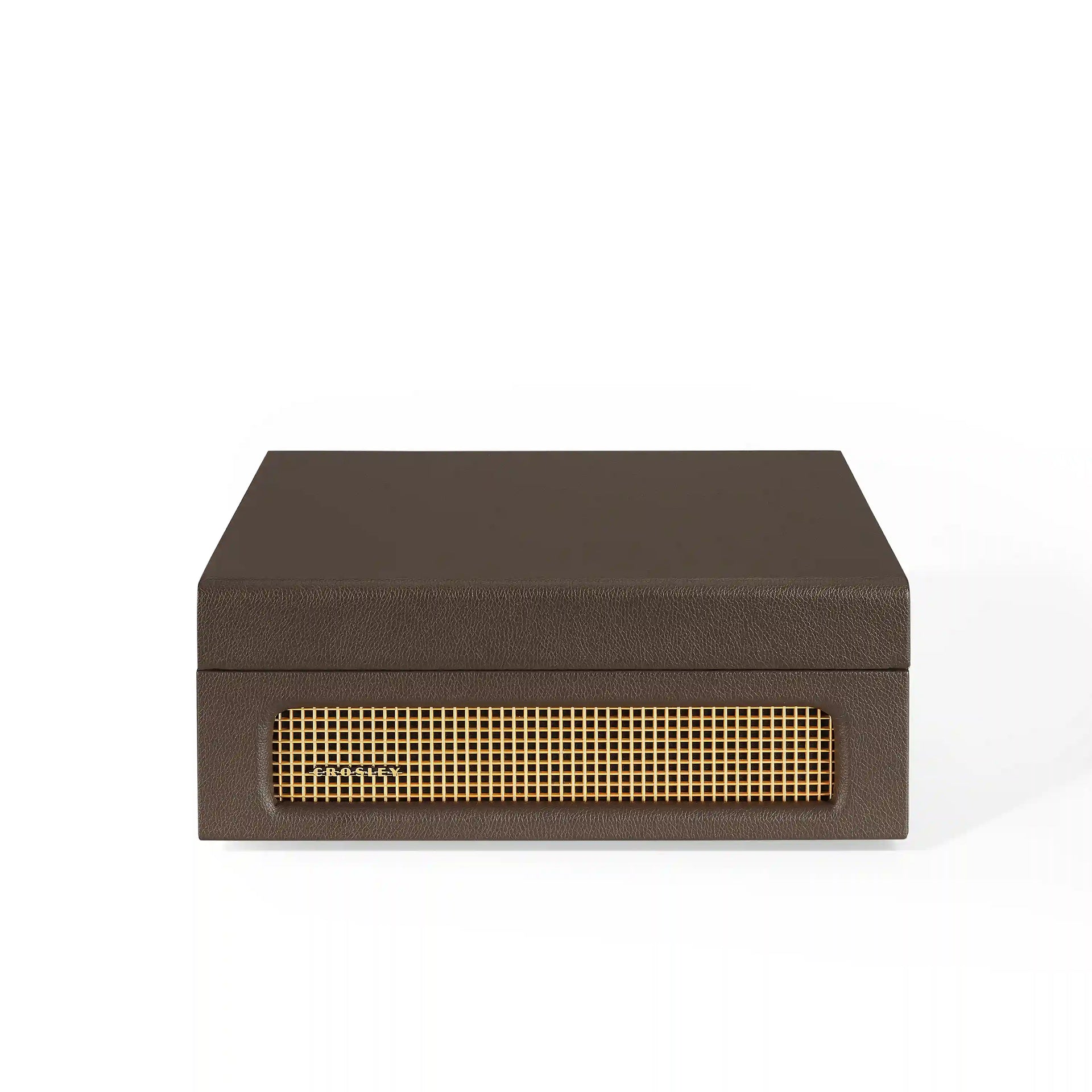 Crosley Voyager Bluetooth Record Player in Cocao, front view