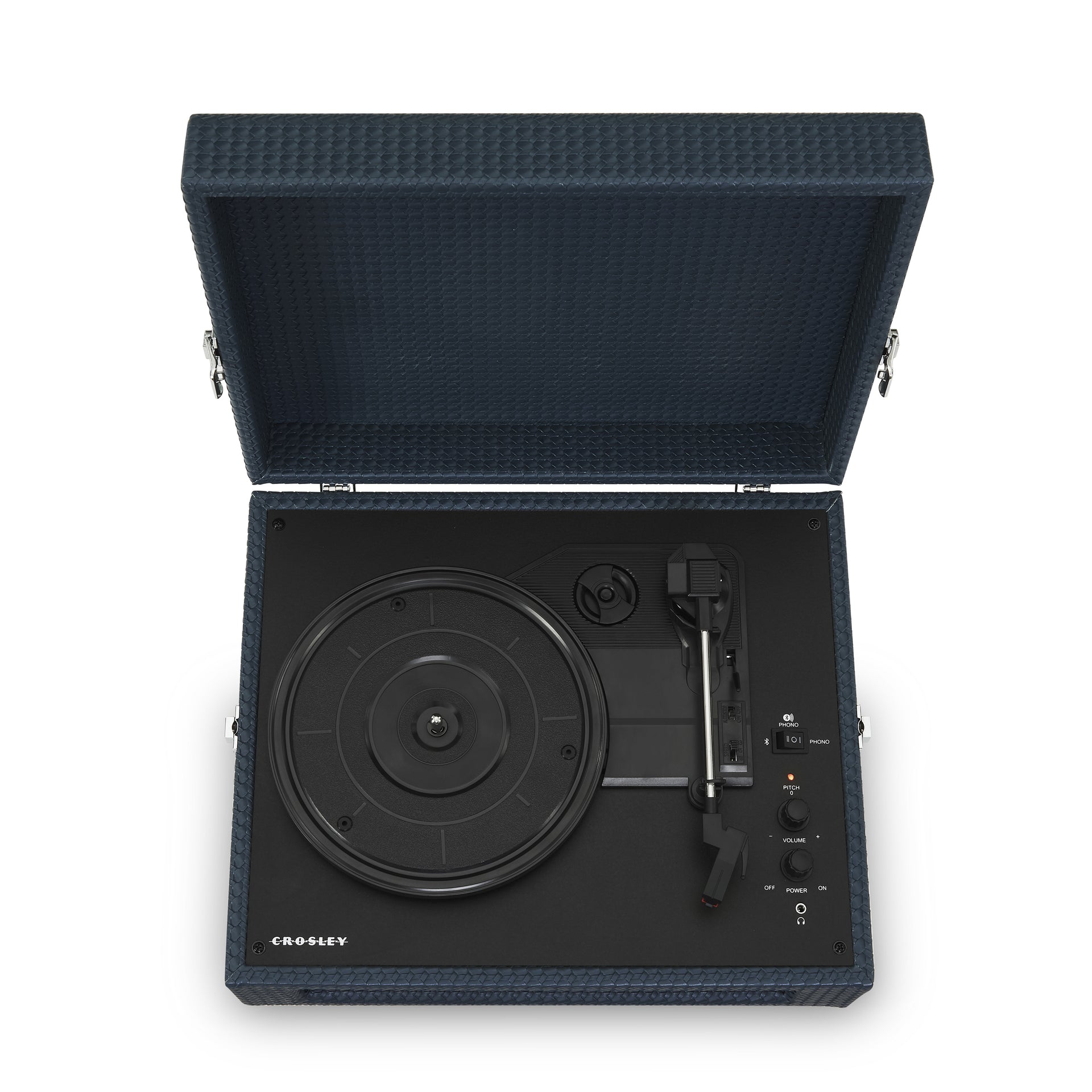 Voyager 2-Way Bluetooth record player - CR8017B-NY4 | Navy Crosley Radio Europe