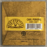 3-inch record Carl Perkins - Honey, Don't! Crosley Radio Europe