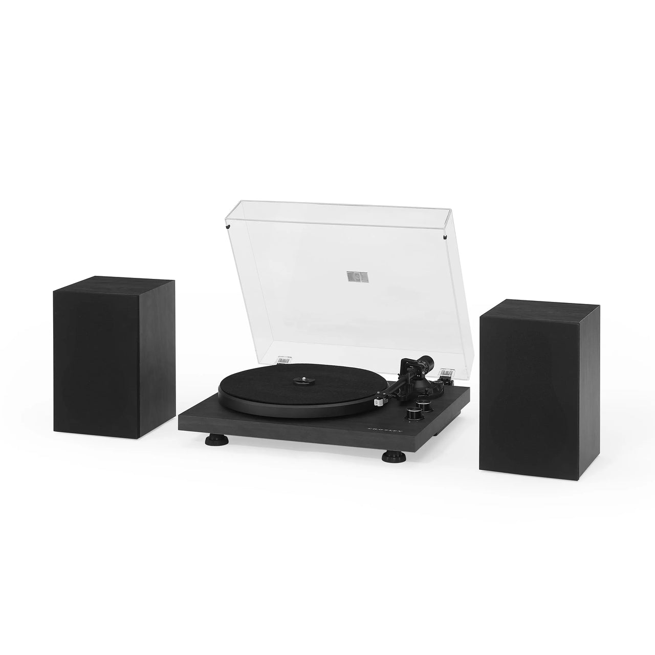 C62 Bluetooth record player with external speakers - C62C-BK4 | Black Crosley Radio Europe