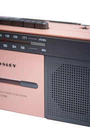 Cassette Player - CT102A-RG4 | Rose Gold/Grey Crosley Radio Europe