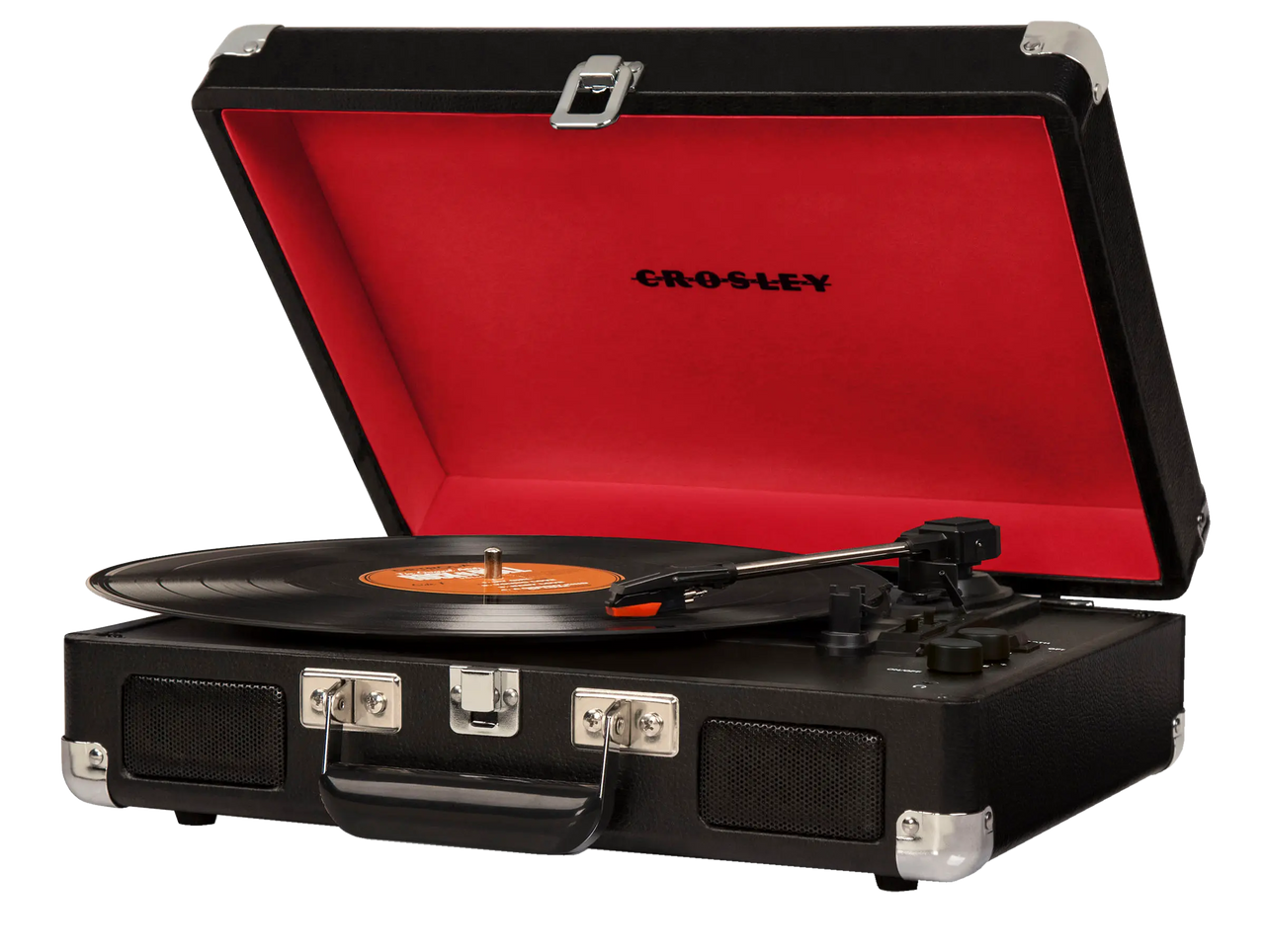 Cruiser Plus 2-Way Bluetooth record player - CR8005F-BK | Black Crosley Radio Europe