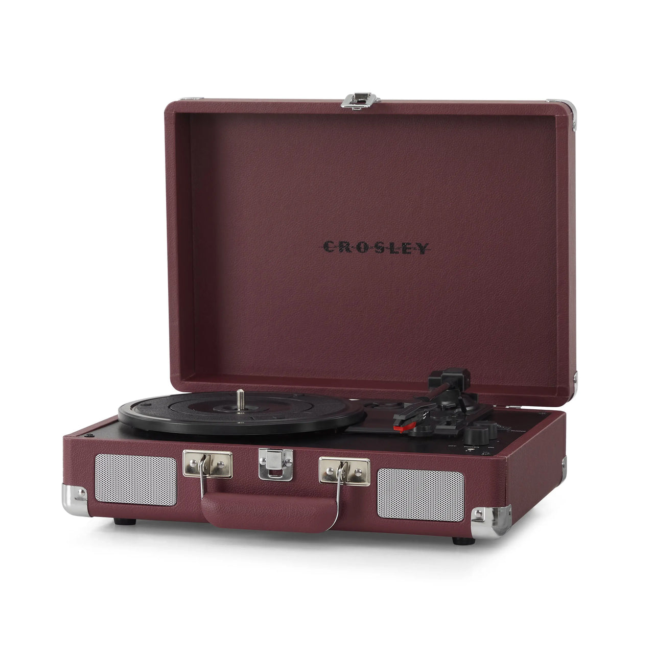 Cruiser Plus 2-Way Bluetooth record player - CR8005F-BU4 | Burgundy Crosley Radio Europe