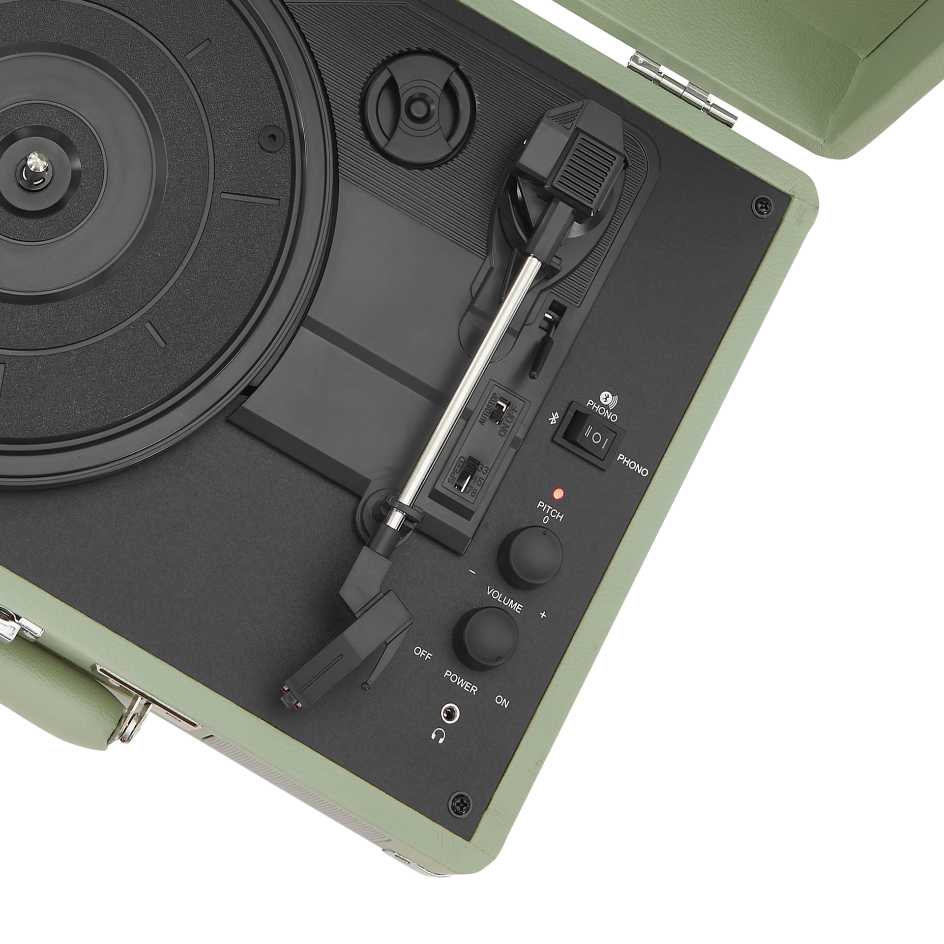 Cruiser Plus 2-way Bluetooth record player - CR8005F-MT | Mint Crosley Radio Europe