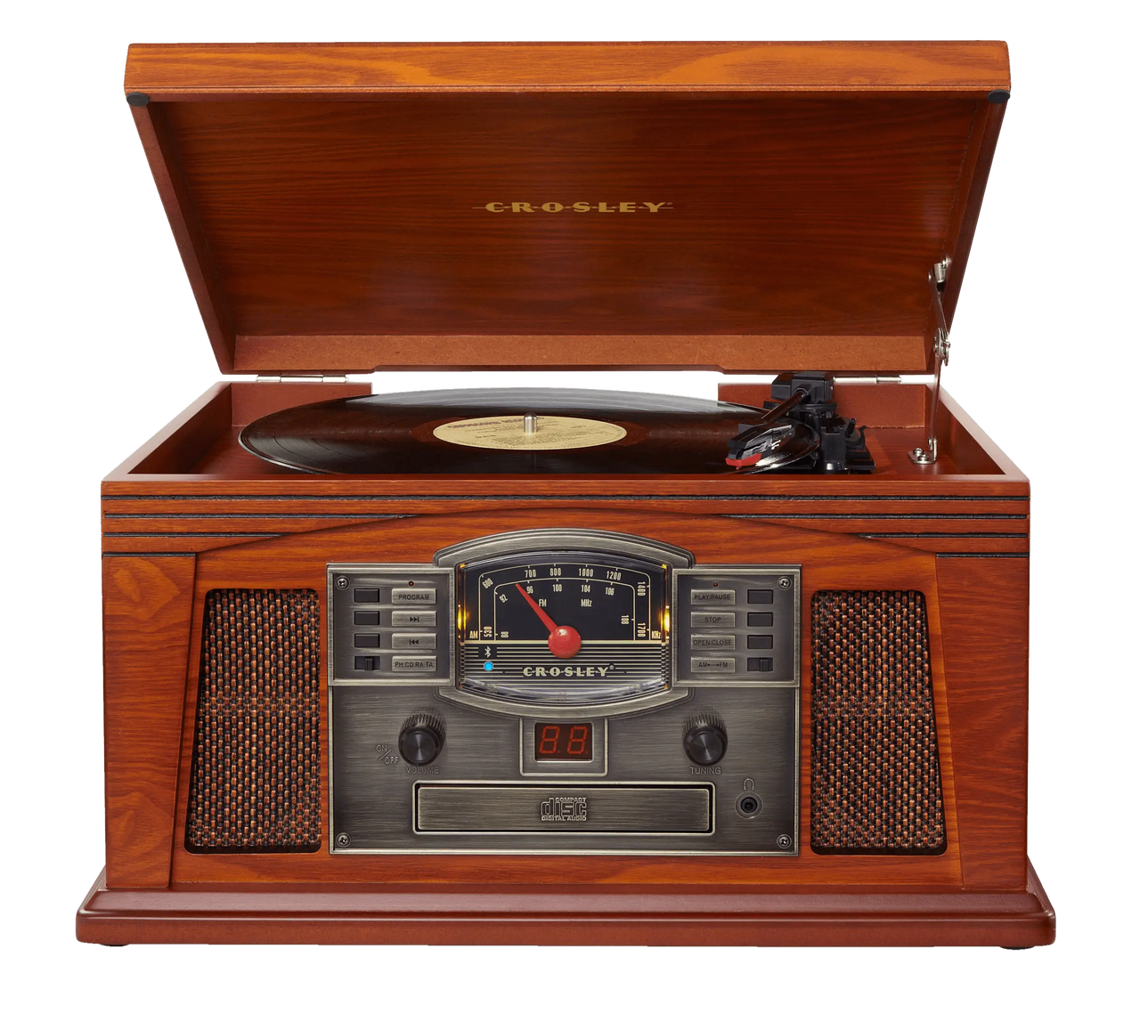 Lancaster Entertainment Center - CR42D-PA | Paprika Crosley Radio Europe