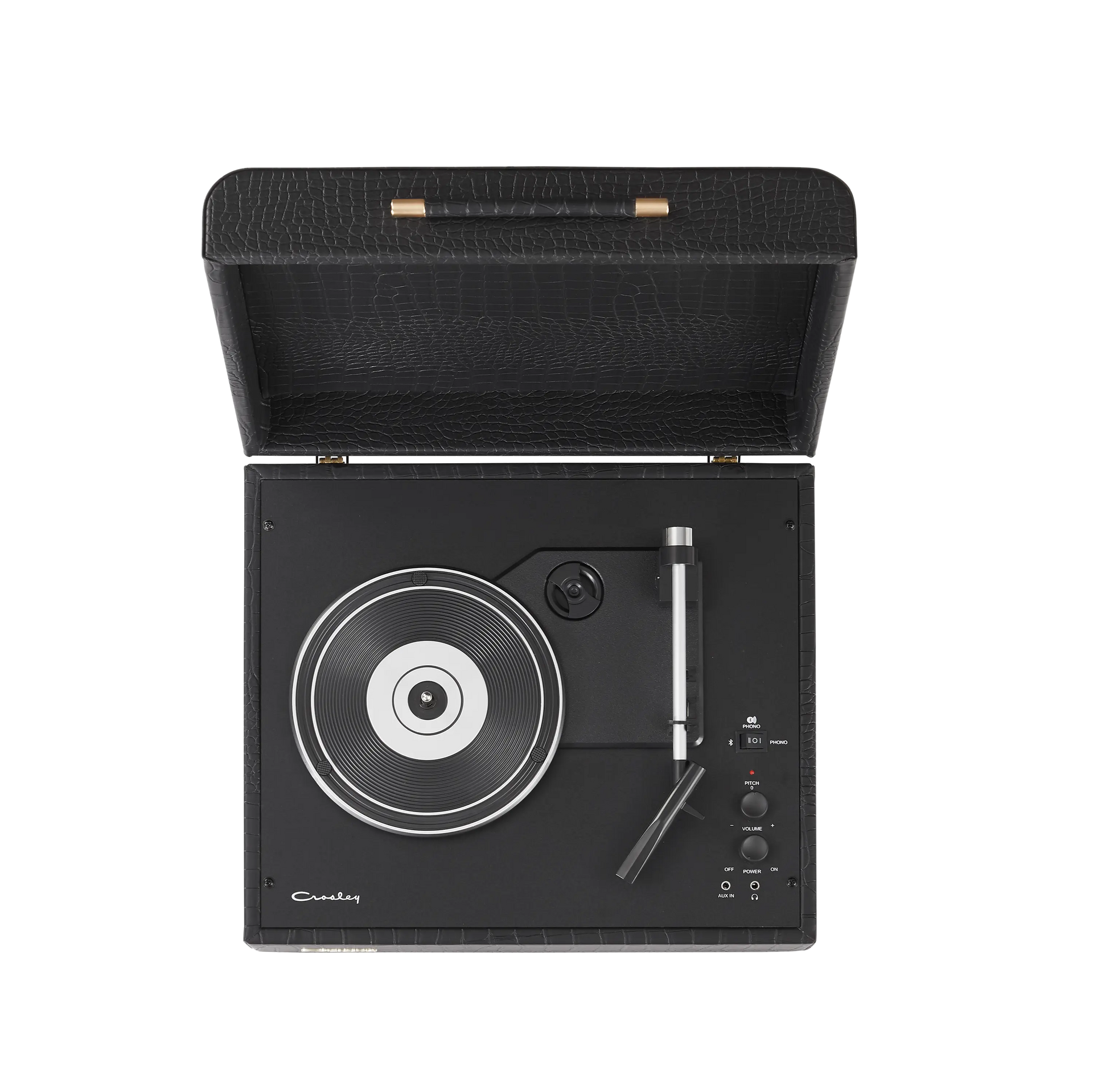 Mercury 2-way Bluetooth record player - CR6255A-BC4 | Black Croc Crosley Radio Europe