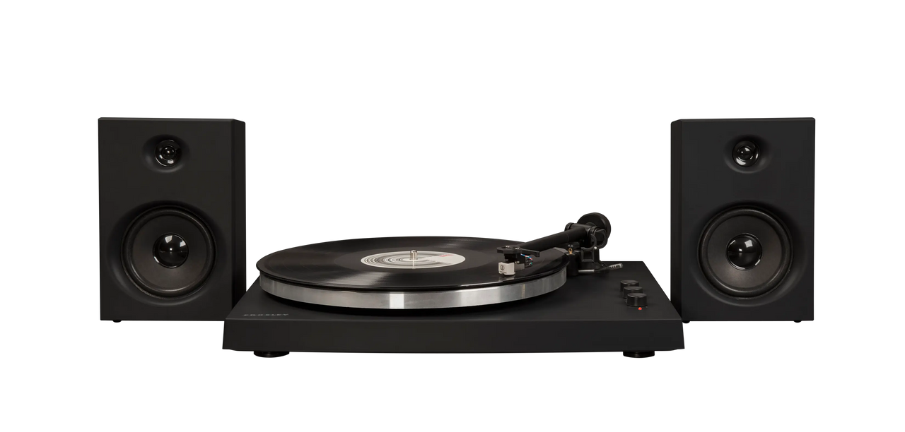 T150 Bluetooth record player - T150B-BK | Black Crosley Radio Europe