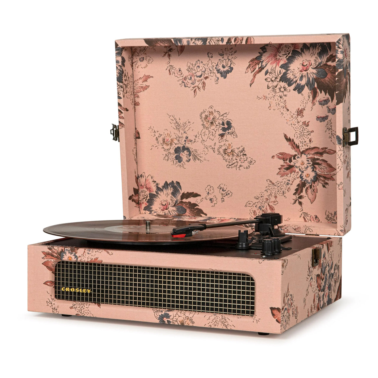 Voyager 2-Way Bluetooth record player - CR8017B-FL4 | Floral Crosley Radio Europe